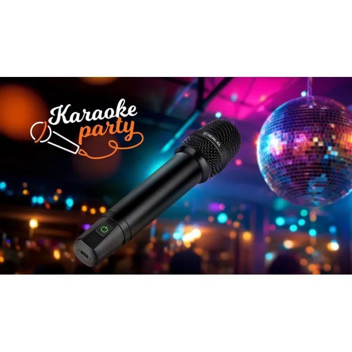 Мікрофон REAL-EL KM-830 Black (EL121900001) зображення 11