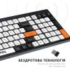 Клавіатура OfficePro SK985BO Bluetooth/Wireless UA Black/White (SK985BO) зображення 11