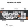 Клавіатура OfficePro SK985BO Bluetooth/Wireless UA Black/White (SK985BO) зображення 8