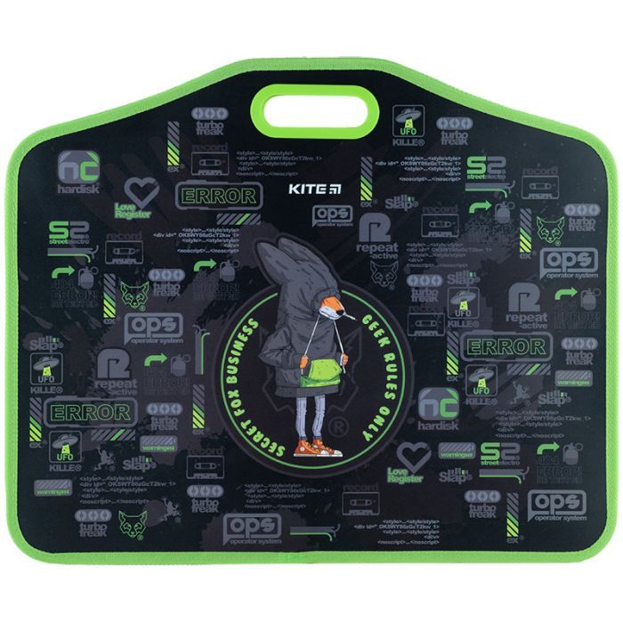 Папка - портфель Kite на липучках A3+ Fox Rules, 1 відділення (K24-208-2)