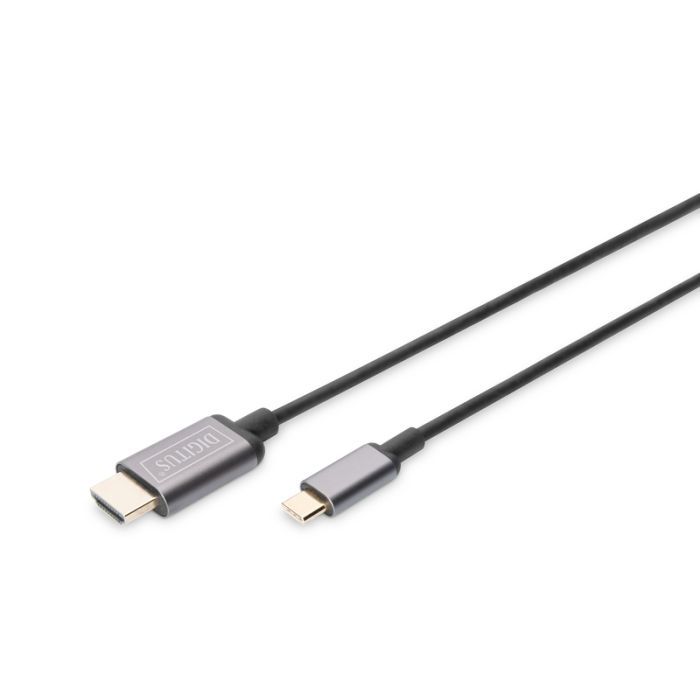 Кабель мультимедийный USB-C to HDMI M 1.8m UHD 4K Digitus (DA-70821) изображение 2