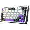 Клавиатура Hator Hellyberry HK75 Mechanical Linear RGB USB UA White/Violet (HK75) изображение 3