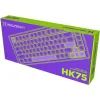 Клавиатура Hator Hellyberry HK75 Mechanical Linear RGB USB UA White/Violet (HK75) изображение 9