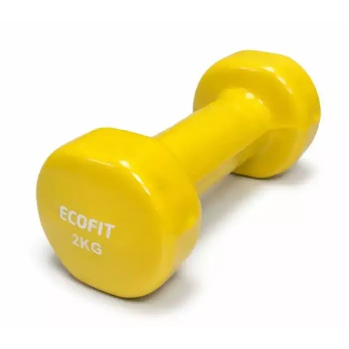 Гантель Ecofit MD2025 з вініловим покриттям 2 кг (K00026985)