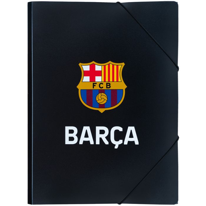 Папка на резинках Kite A4 FC Barcelona (BC25-247)