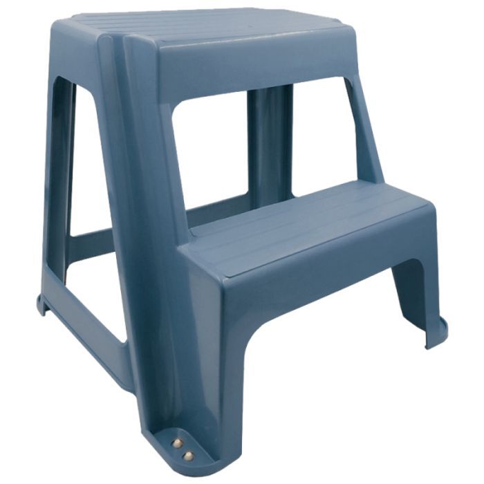 Табурет Irak Plastik зі сходинкою Step колір шоколадний (10856)