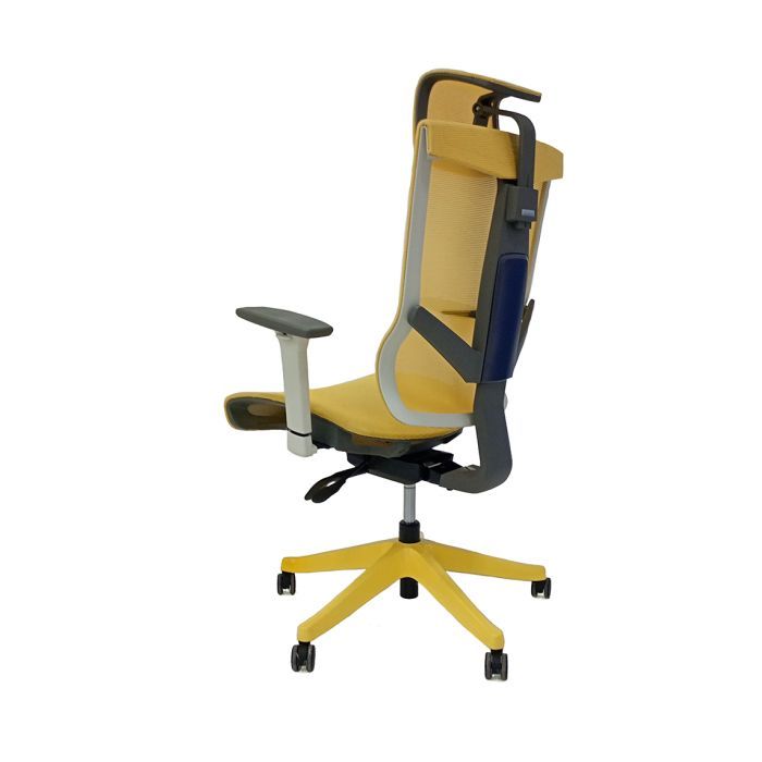 Офісне крісло Barsky Yellow Mesh Y-01 (Y-01) зображення 4
