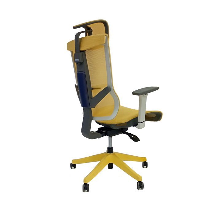 Офісне крісло Barsky Yellow Mesh Y-01 (Y-01) зображення 6