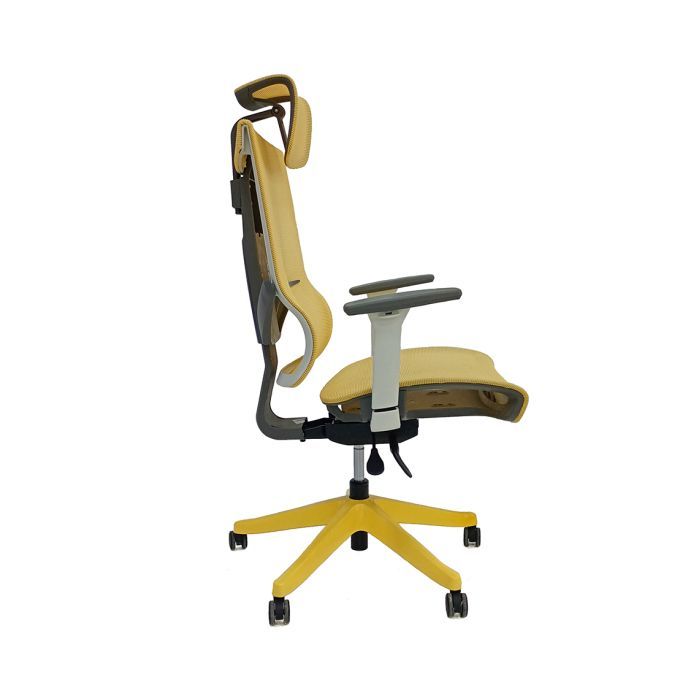 Офісне крісло Barsky Yellow Mesh Y-01 (Y-01) зображення 7