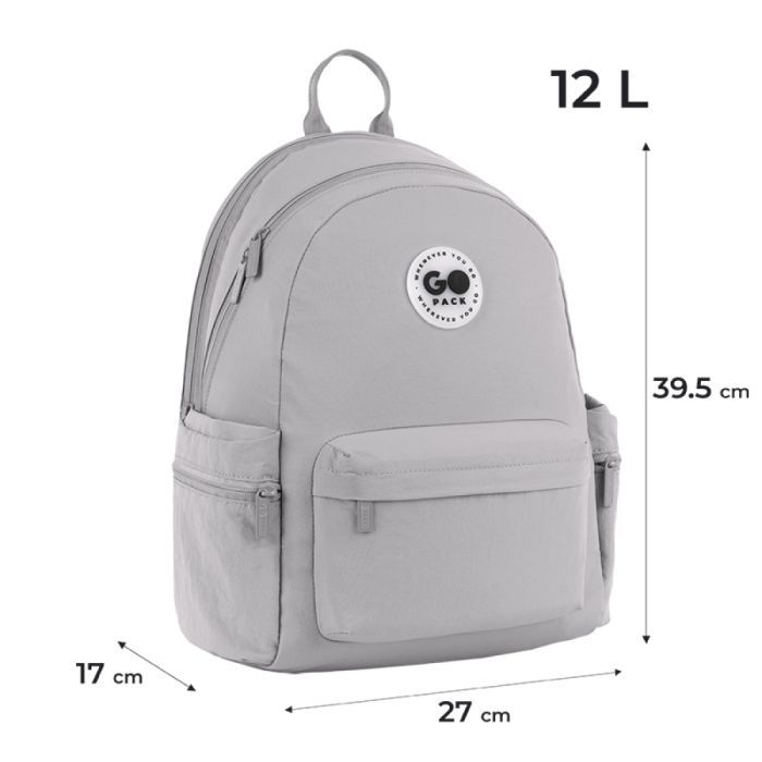 Рюкзак шкільний GoPack Education Teens 2510M чорний (GO26-2510M-1) зображення 12