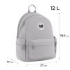 Рюкзак шкільний GoPack Education Teens 2510M сірий (GO26-2510M-2) зображення 12