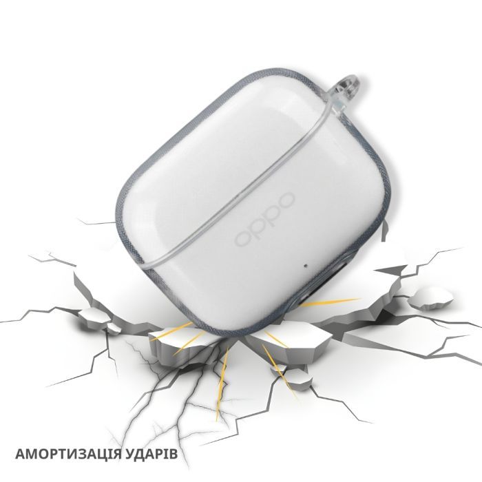 Чехол для наушников BeCover для OPPO Enco Buds 3 Pro Transparent (714838) изображение 2