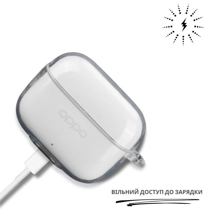 Чехол для наушников BeCover для OPPO Enco Buds 3 Pro Transparent (714838) изображение 3