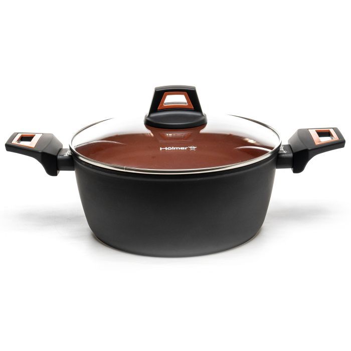 Каструля Hölmer кована з кришкою CR-1342-SBMCL Carrot 4,2 л (CR-1342-SBMCL Carrot) зображення 2