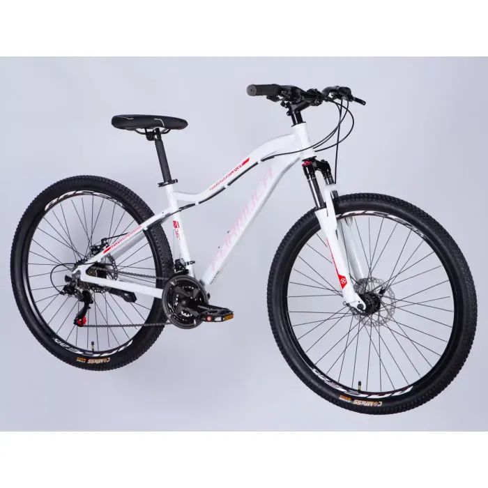 Велосипед Formula 27.5" ALPINA DD FR рама-16" AL 2026 білий з рожевим (OPS-FR-27.5-292) изображение 2