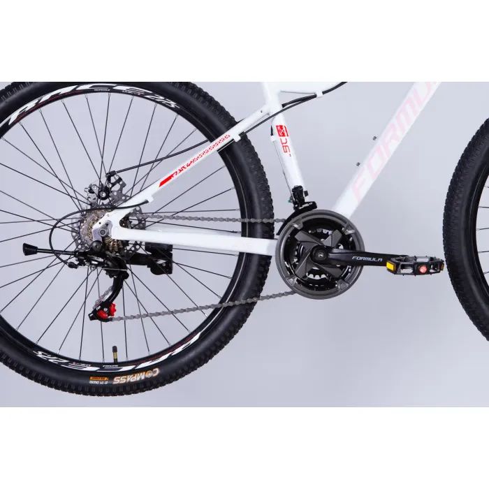 Велосипед Formula 27.5" ALPINA DD FR рама-16" AL 2026 білий з рожевим (OPS-FR-27.5-292) изображение 5