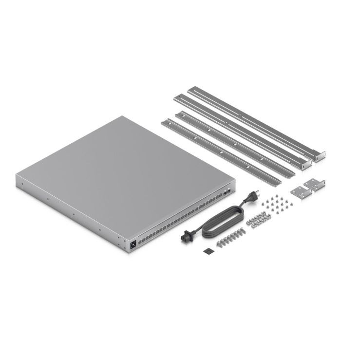Коммутатор сетевой Ubiquiti USW-PRO-XG-24-POE изображение 9
