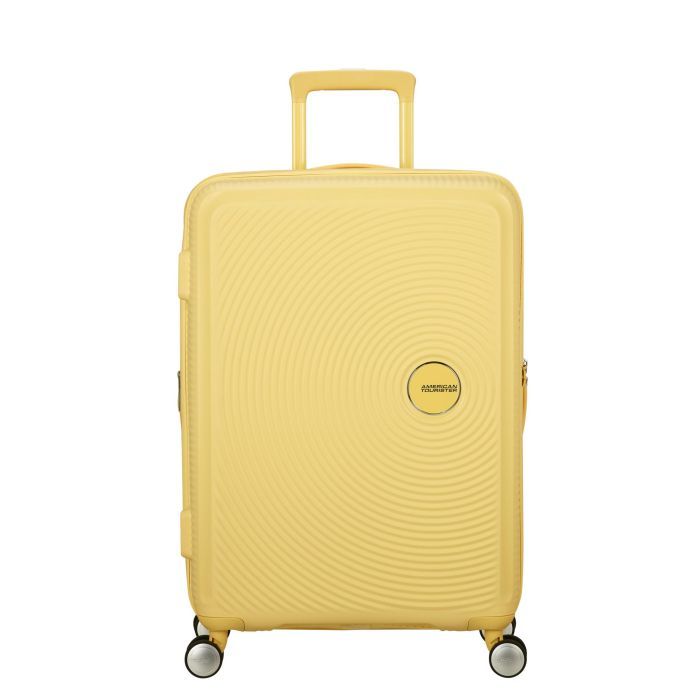 Чемодан American Tourister Soundbox 71.5/81 л пастельно-жовта (32G*16002) изображение 2