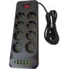 Сетевой фильтр питания XoKo XK-SP-8-4-2-BK изображение 5