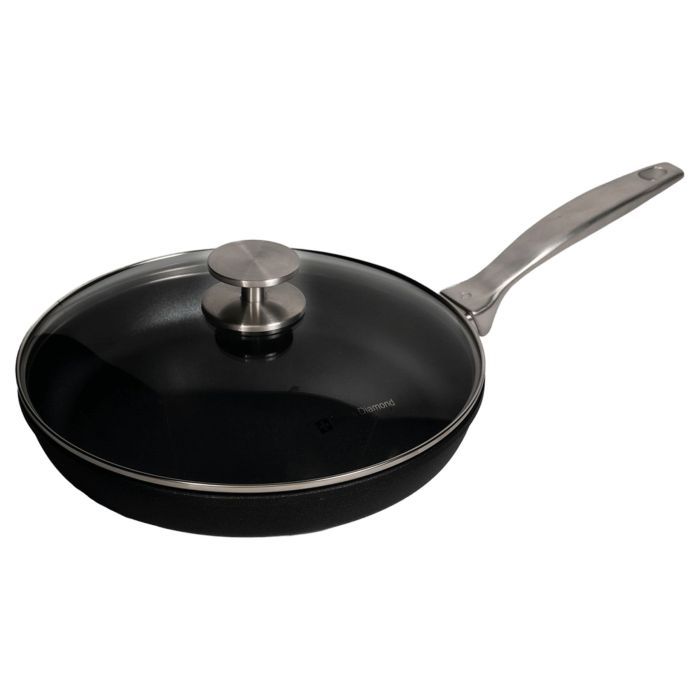 Сковорода Swiss Diamond CXD Induction з кришкою 24 см (CXD6424ic)