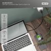 Дата кабель USB 2.0 AM to USB-C 3.0m black Digitus (AK-300148-030-S) изображение 6