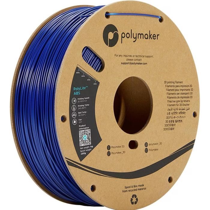 Пластик для 3D-принтера Polymaker ABS POLYLITE 1,75mm 1kg ORANGE (PE01009)