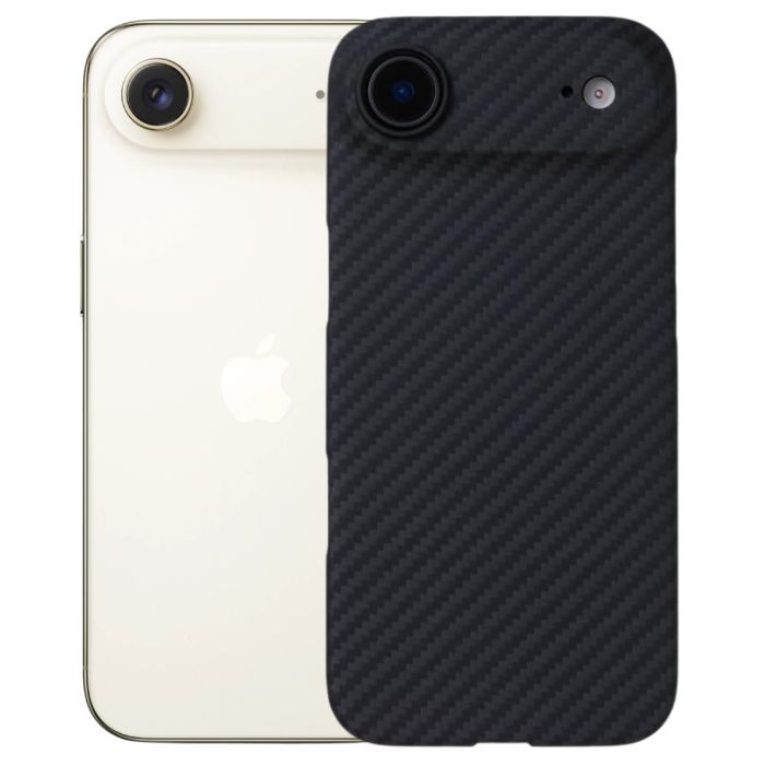 Чехол для мобильного телефона BeCover FIBRA Carbonite MagSafe Apple iPhone 17 Air Black (715407)