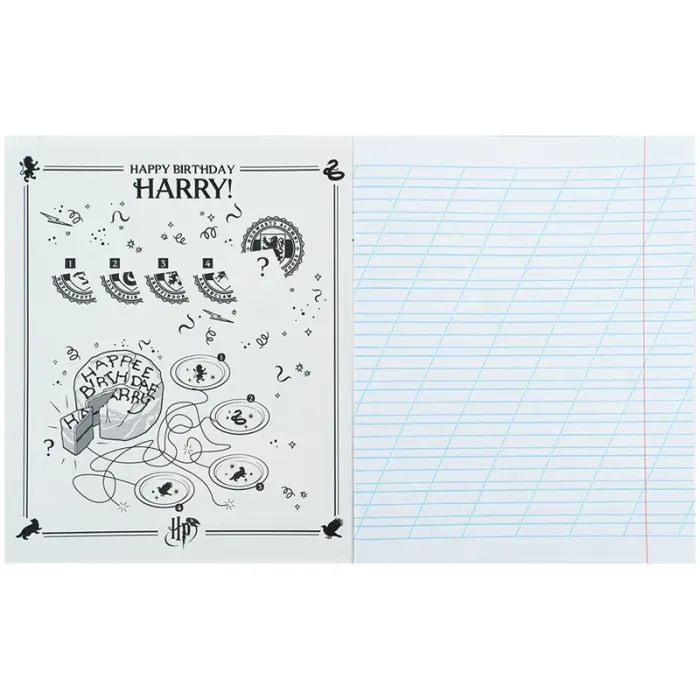 Тетрадь Kite Harry Potter, 12 листов, косая линия (HP26-235) изображение 3