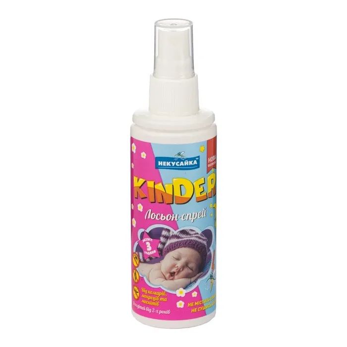 Спрей от насекомых Некусайка Kinder От комаров 100 мл (4820253090322)
