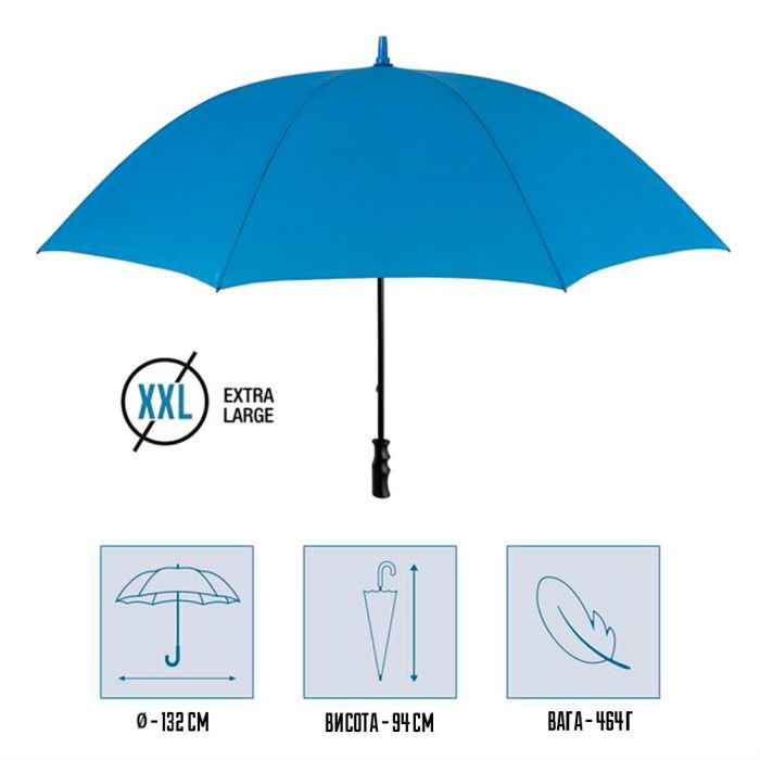 Зонт Perletti Golf XXL тростина, з системою антивітер, біла (P96020-04) изображение 2