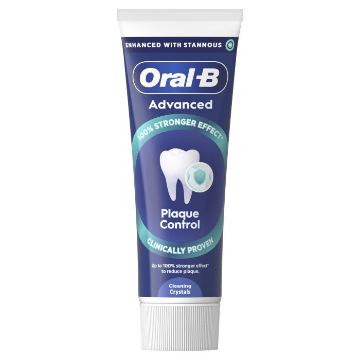 Зубная паста Oral-B Advanced Против зубного налета с очищающими кристаллами 75 мл (8006530091084) изображение 2
