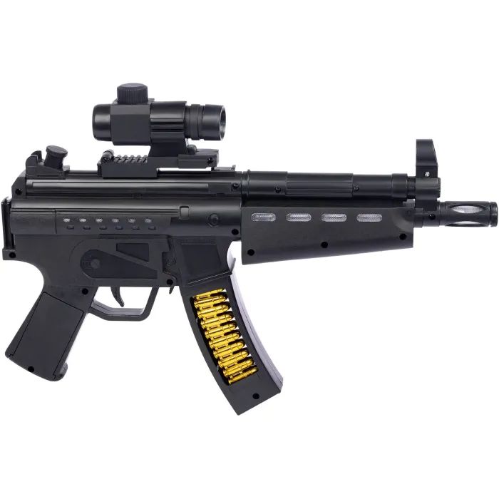 Игрушечное оружие ZIPP Toys Автомат светло-звуковой HK MP5 Черный (804B-1) изображение 7