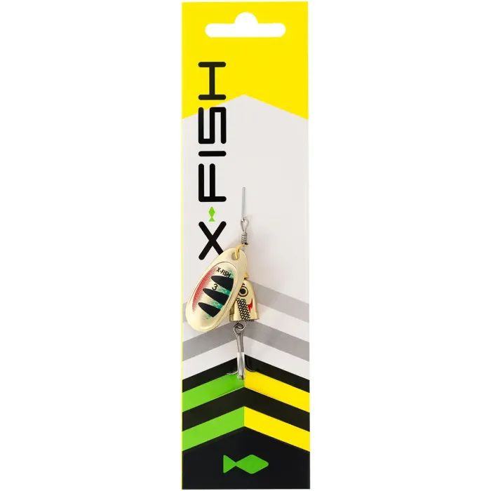 Блесна X-Fish Wolf 7g 3 Copper fire tiger (1917.05.66) изображение 2