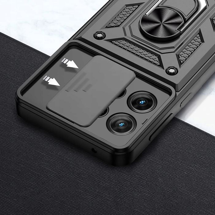 Чохол до мобільного телефона BeCover Military Motorola Edge 60 Neo Black (715526) зображення 3