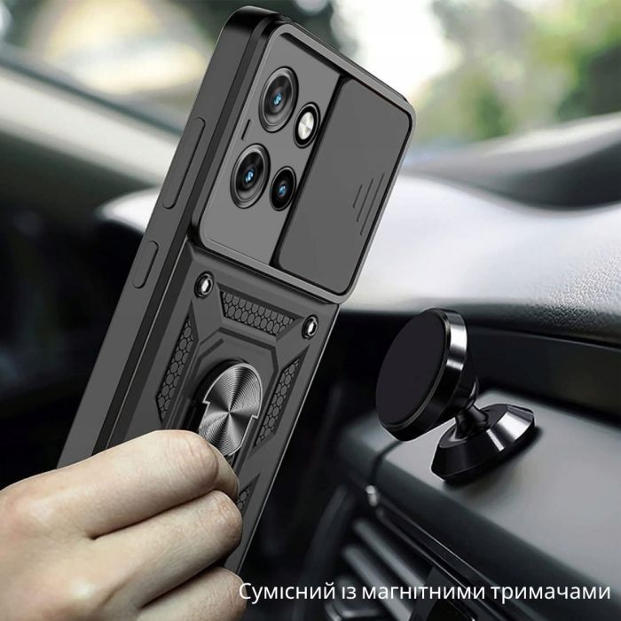 Чохол до мобільного телефона BeCover Military Motorola Edge 60 Neo Black (715526) зображення 6