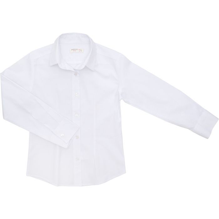 Рубашка детская Breeze с длинным рукавом (G-337-128G-white)