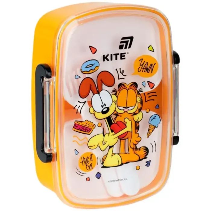 Ланч-бокс детский Kite Garfield з наповненням 750 мл (GF26-181)