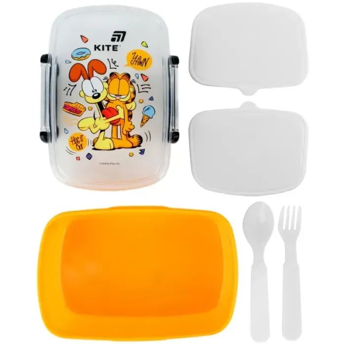 Ланч-бокс детский Kite Garfield з наповненням 750 мл (GF26-181) изображение 6
