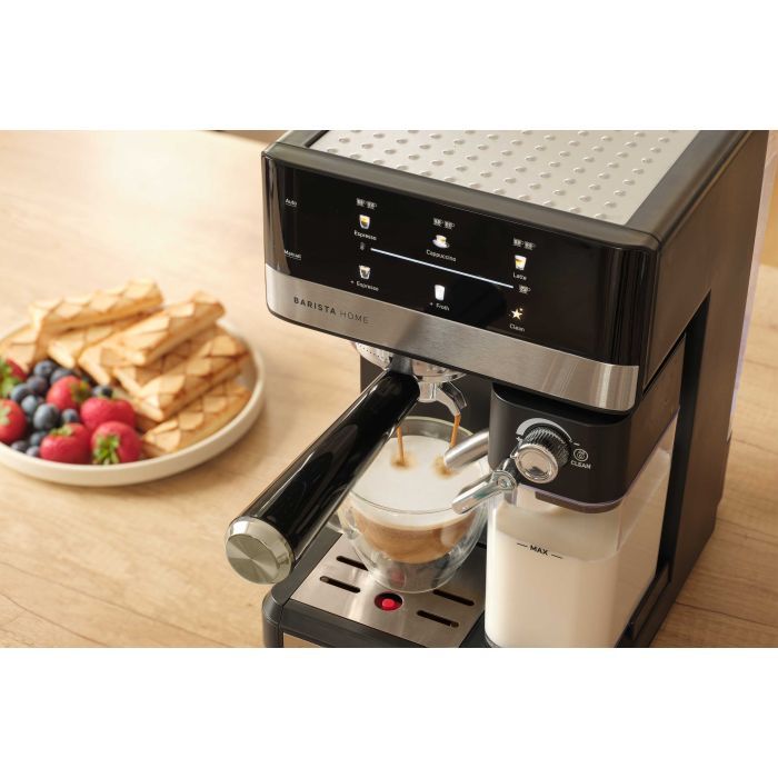 Рожковая кофеварка эспрессо Sencor SES4060BK изображение 14