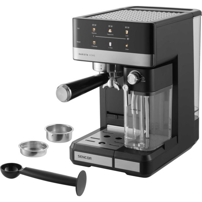 Рожковая кофеварка эспрессо Sencor SES4060BK изображение 2