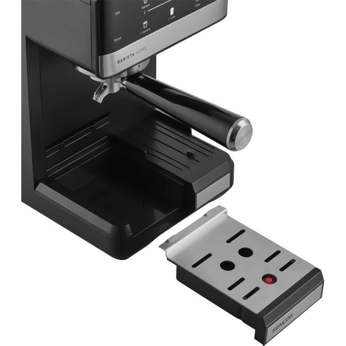 Рожковая кофеварка эспрессо Sencor SES4060BK изображение 4