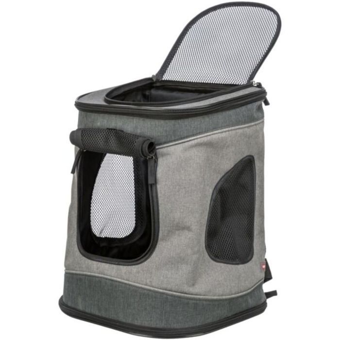 Переноска для тварин Trixie Timon до 12 кг 34x44x30 см сіро-чорна (4047974289440) зображення 2