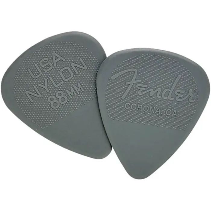 Медіатор Fender 351 Shape Nylon Picks 0.88 12 Pack Dark Gray (236925)