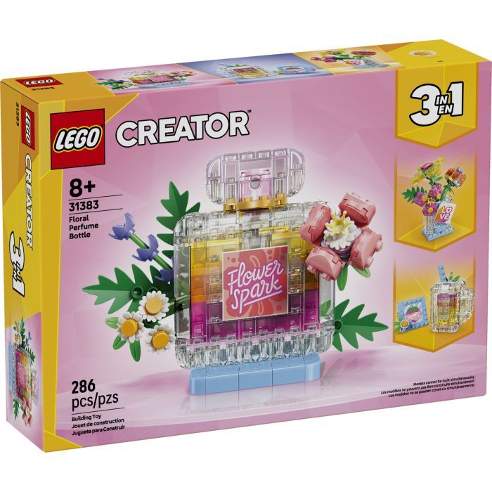 Конструктор LEGO Creator Флакон для духов с цветочным декором (31383)