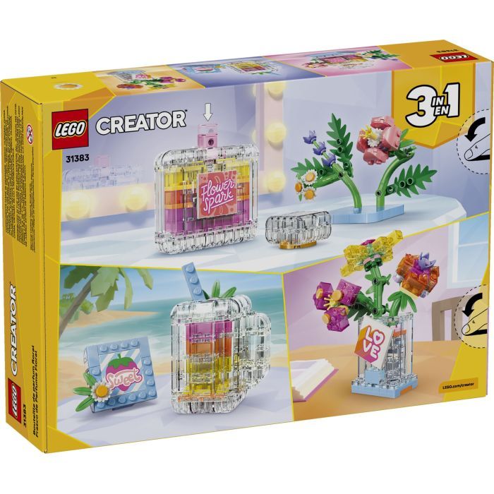 Конструктор LEGO Creator Флакон для духов с цветочным декором (31383) изображение 9