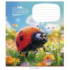 Зошит Школярик Cute bugs 12 аркушів коса лінія (012-3462C) зображення 2