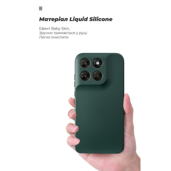 Чехол для мобильного телефона Armorstandart ICON Motorola G77 5G Black (ARM91022) изображение 7