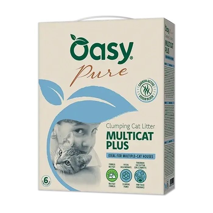 Наполнитель для туалета OASY Мультикет плюс 10 л (8054329514504)