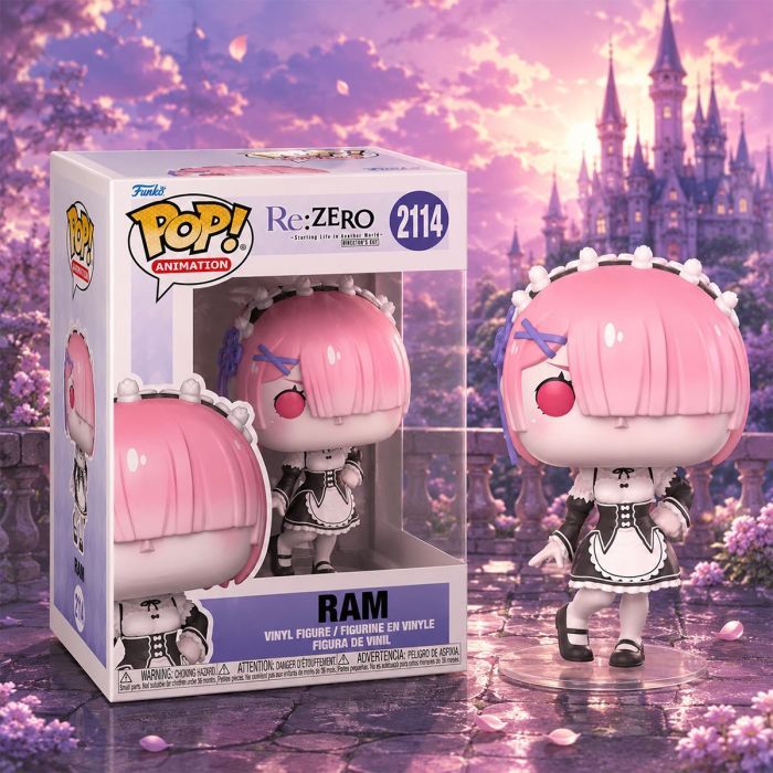 Фигурка Funko Pop серии Re: ZERO - Рам (86512) изображение 3