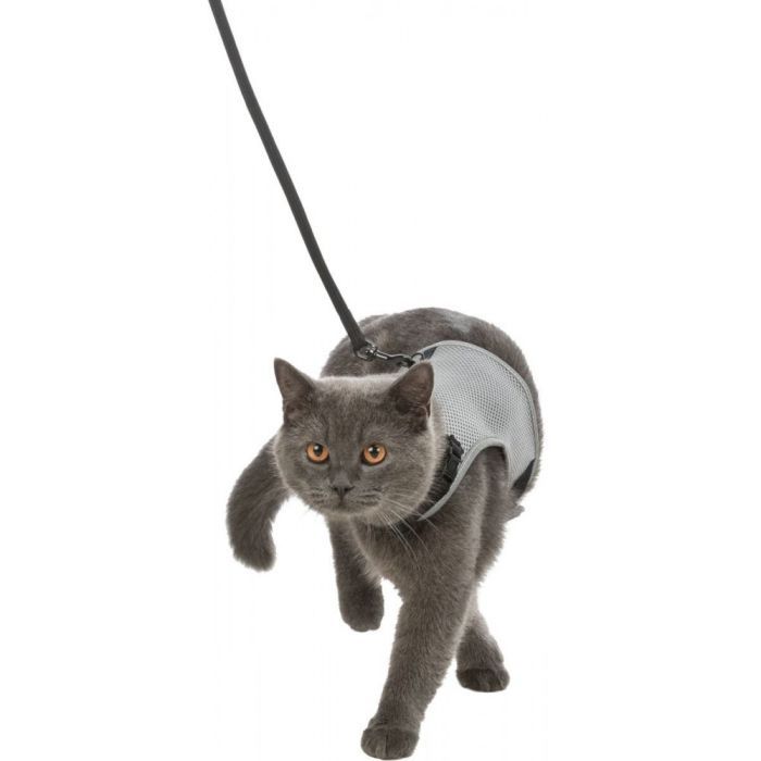Шлей для кошек Trixie Soft с поводком нейлон 28–42 см (4011905418964) изображение 2